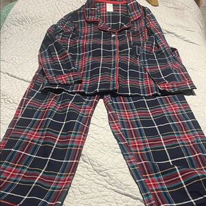 Vera Bradley Multicolor Plaid Pajama Set